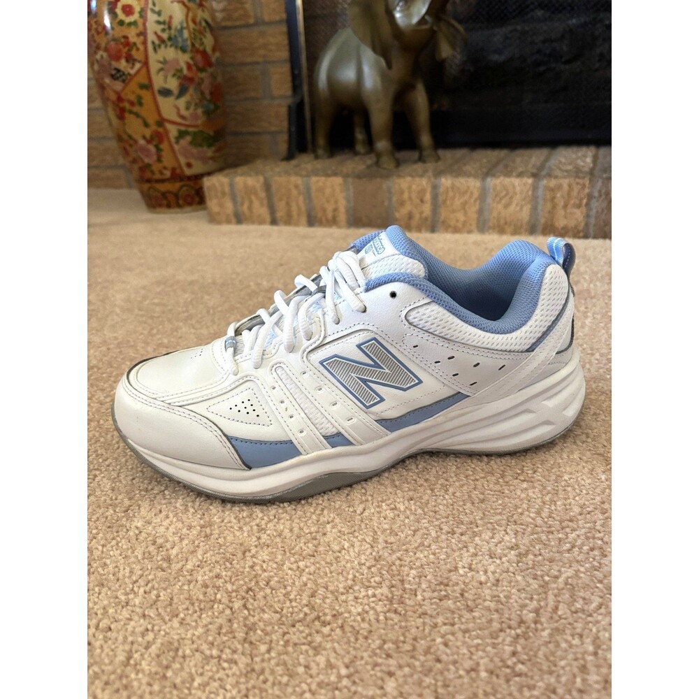 New Balance 409 Athletic Shoes Women's Sz 11 White Light Blue WX409WL